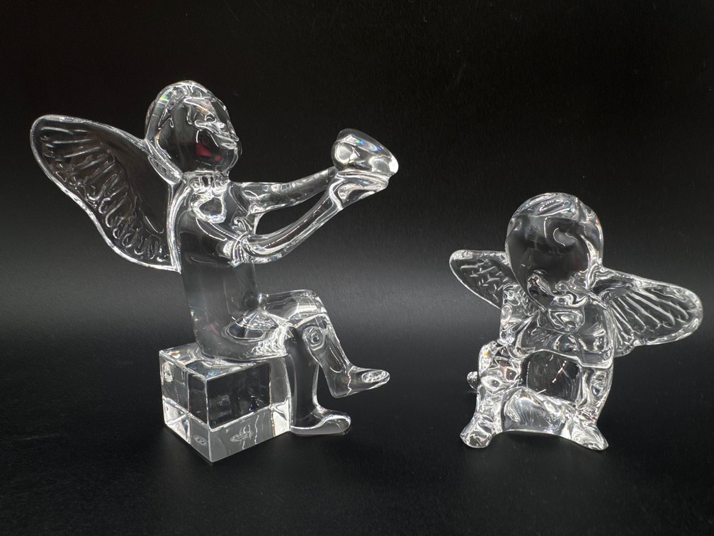 Baccarat crystal cupids (2)