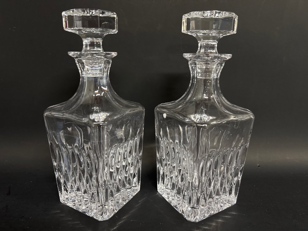 Gorham decorative decanters (2)