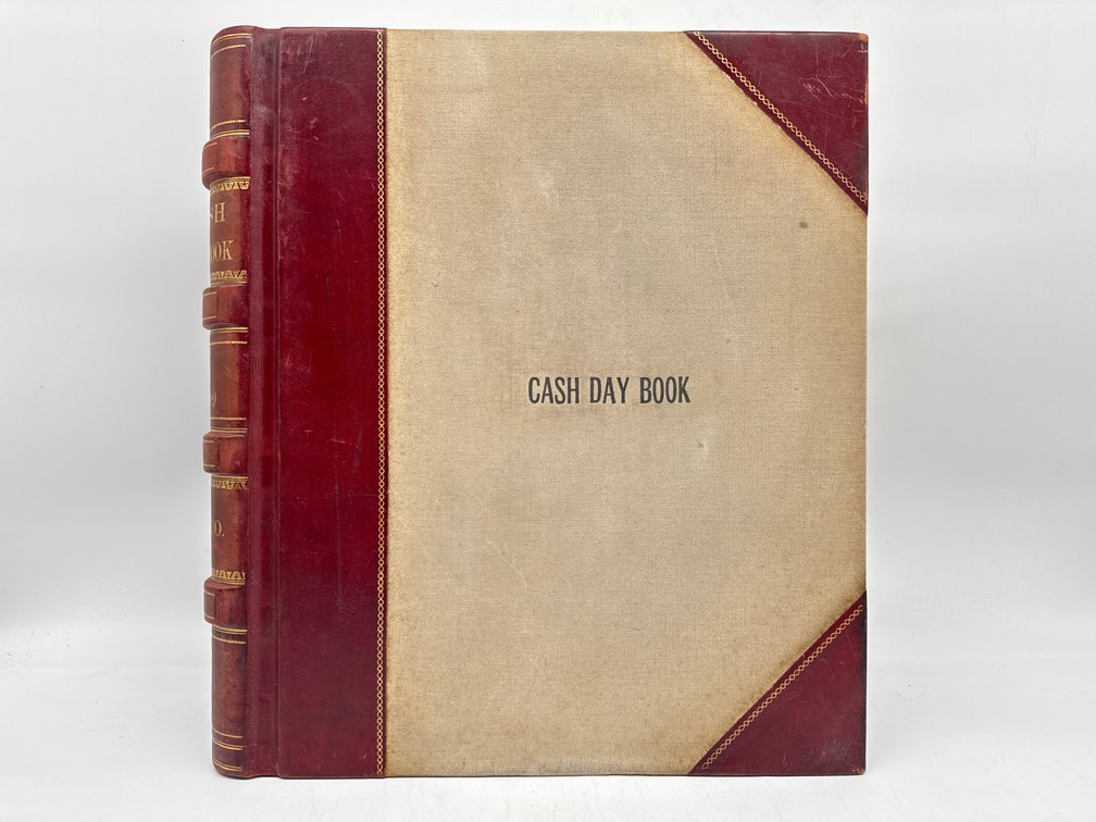 Large Page Seed Co. antique cash ledger