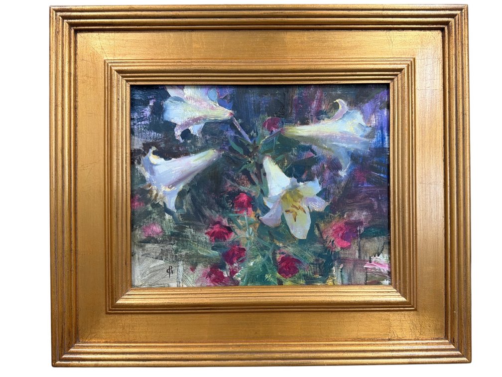 Daniel Robbins signed "Daylilies"