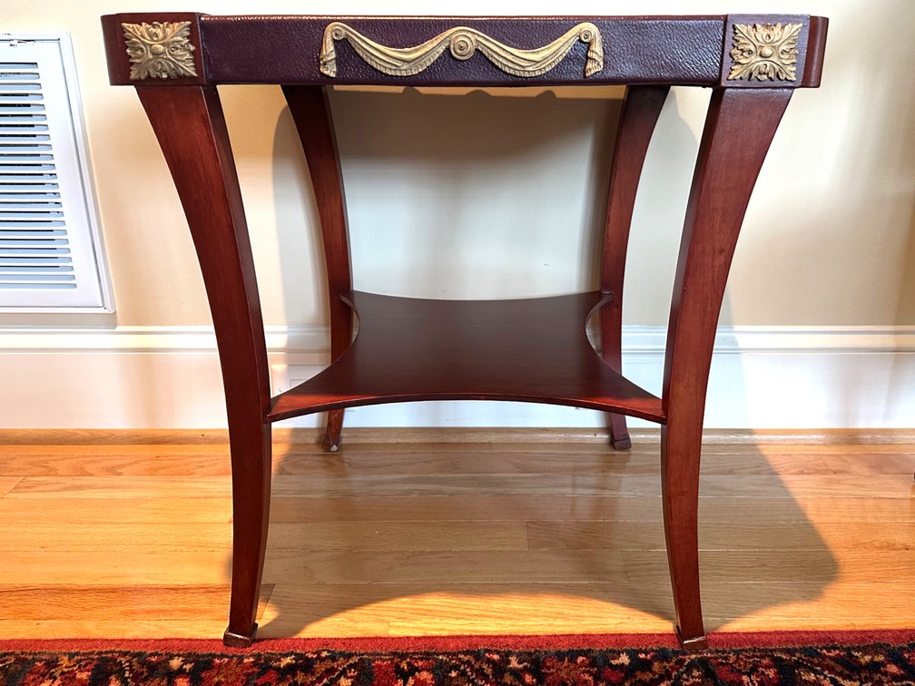 Directoire style end table DEN
