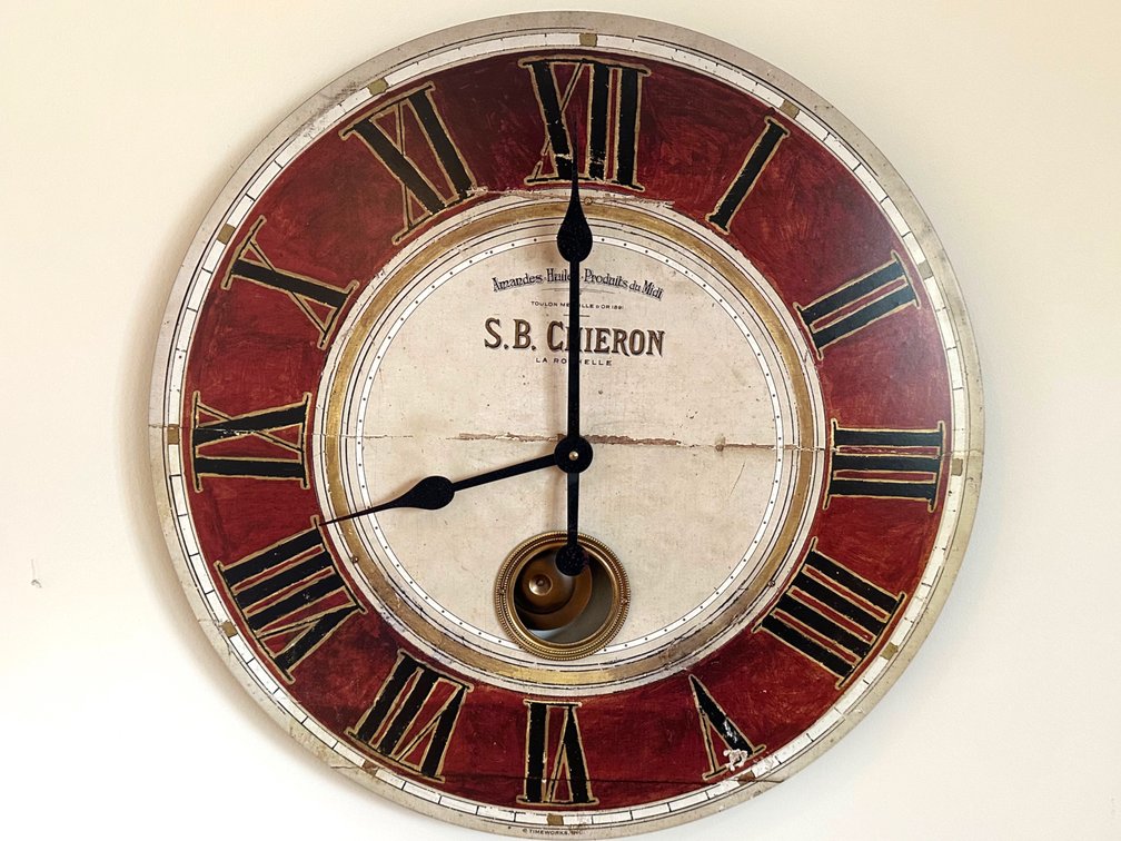 The Uttermost Company clock DEN