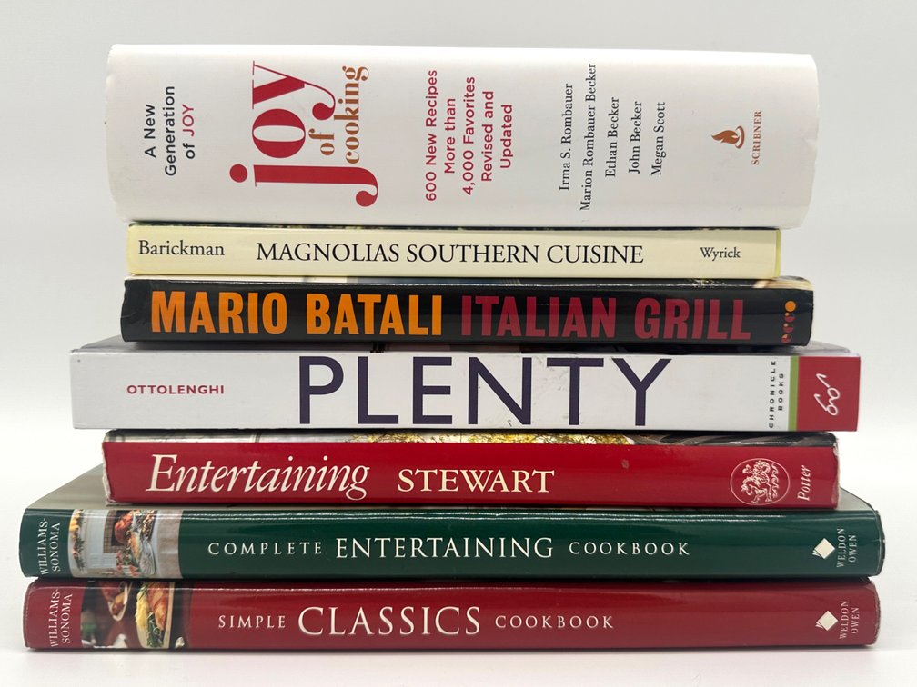Lot of cookbook staples K