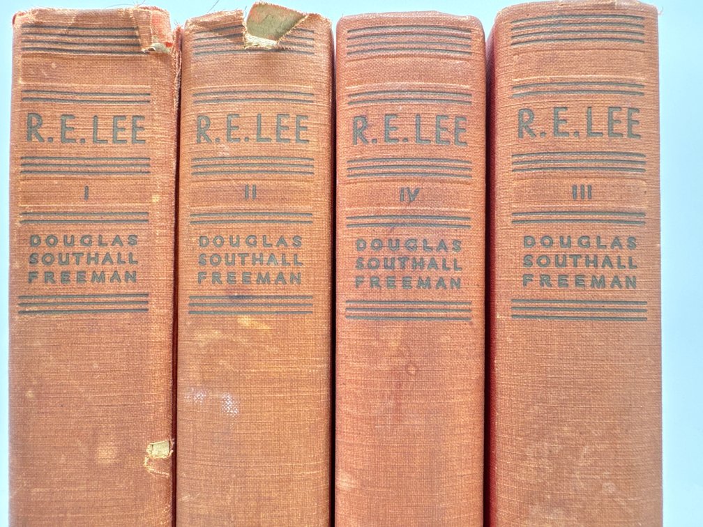 First editions “R.E.Lee" by D.S.Freeman (4)