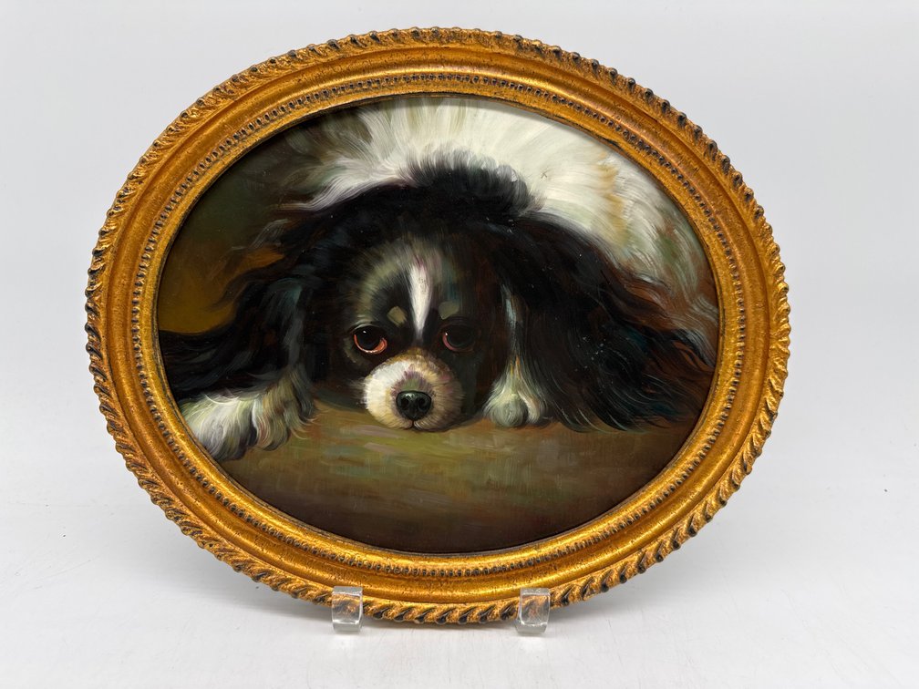 Painting Cavalier King Charles Spaniel by Chelsea House