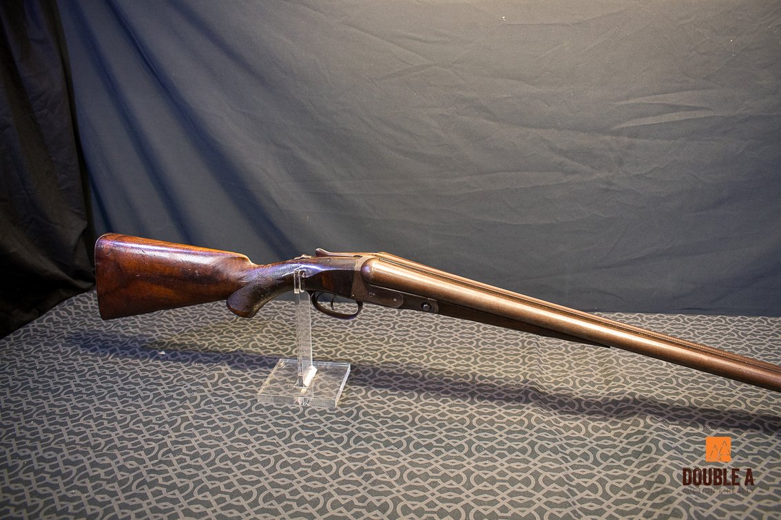 Parker Bros. DH Grade 10 Gauge Damascus Hammerless SxS – Matching Forearm – Circa 1899