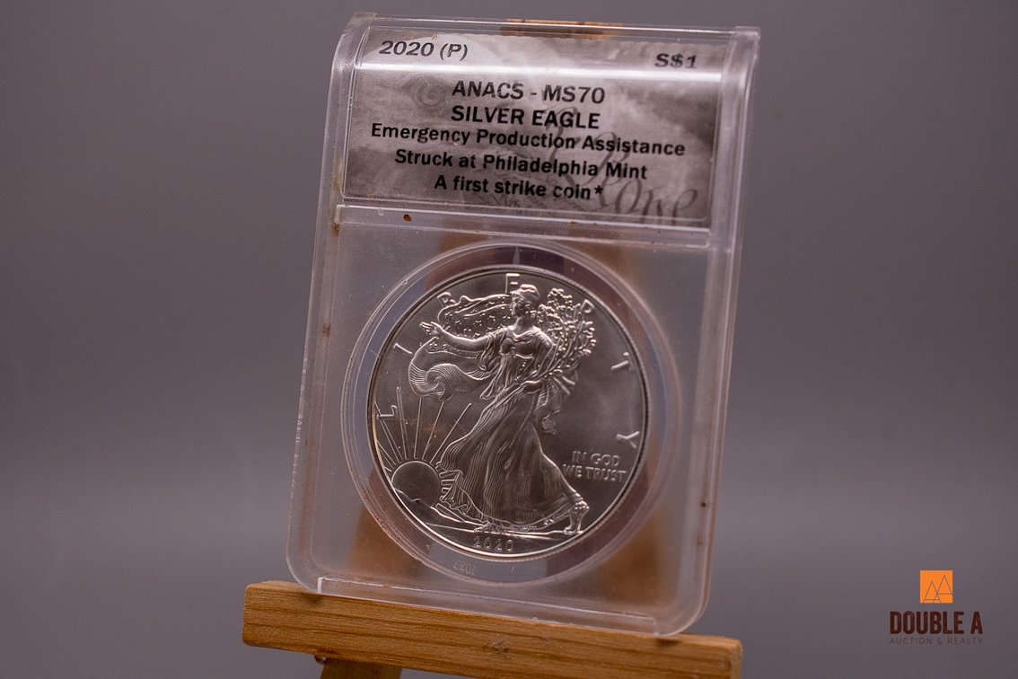 2020 American Silver Eagle - MS70