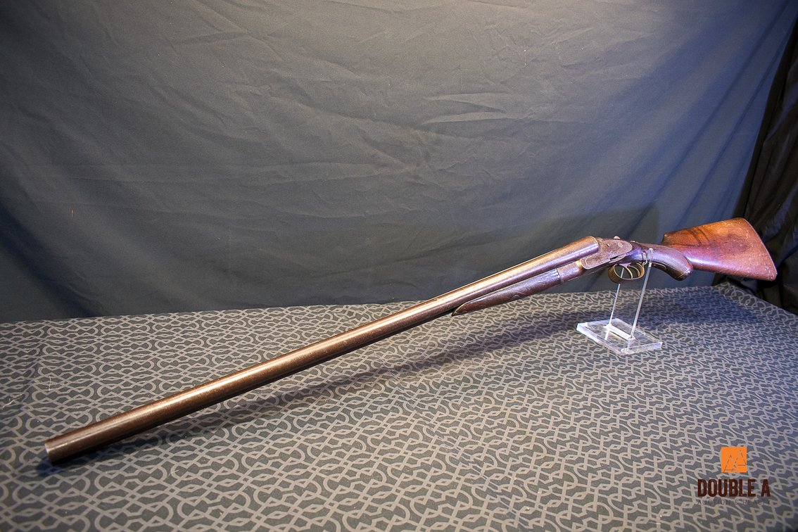 Antique Lefever Arms Co. SxS Hammerless Double-Barrel Shotgun