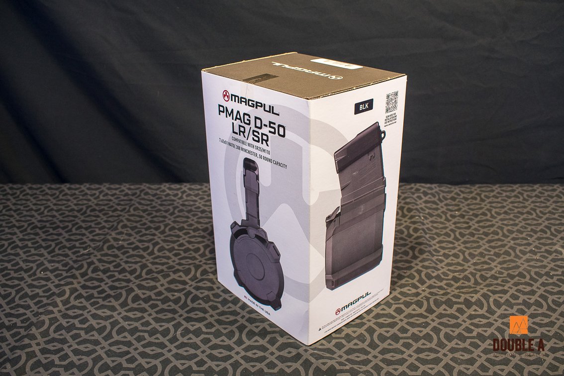 Magpul PMAG D-50 LR/SR 7.62x51 / .308 Win 50-Round Drum Magazine (NIB)