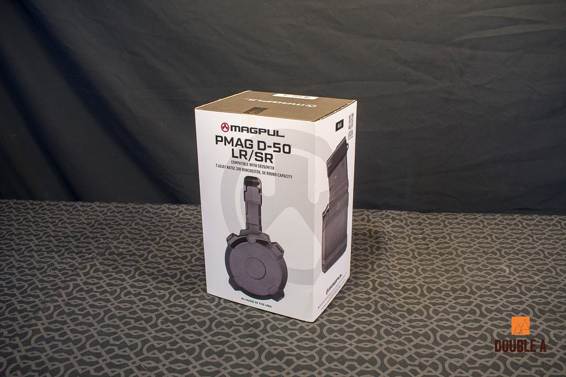 Magpul PMAG D-50 LR/SR 7.62x51 / .308 Win 50-Round Drum Magazine (NIB)