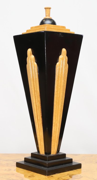 Architectural Painted Resin Sculpture 