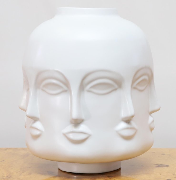 Jonathon Adler Chine de Blanc Dora Maar Vase