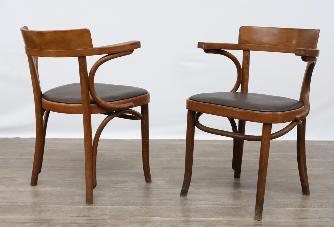 Jacob & Josef Kohn Bentwood Armchairs