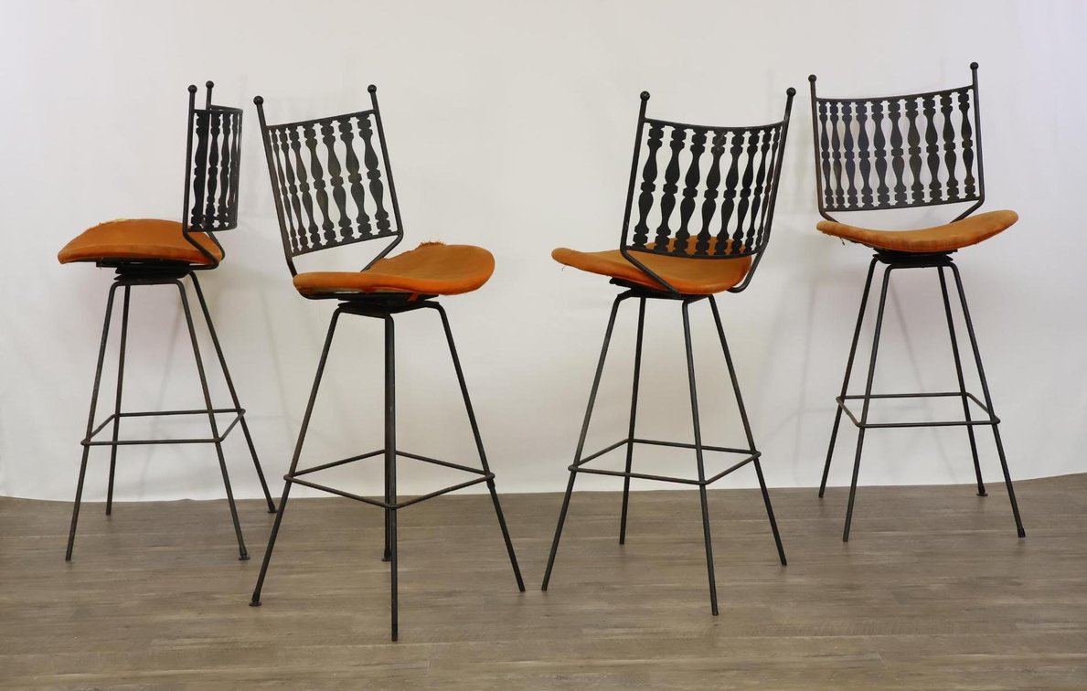 Arthur Umanoff for Shaver-Howard Bar Stools 