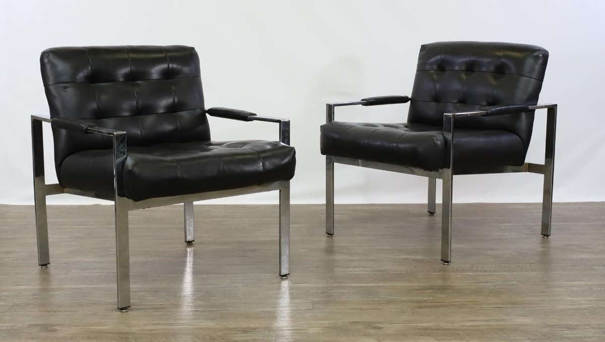 Milo Baughman Lounge Chairs