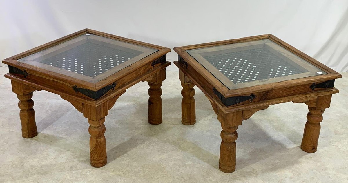 Pair of Side End Tables