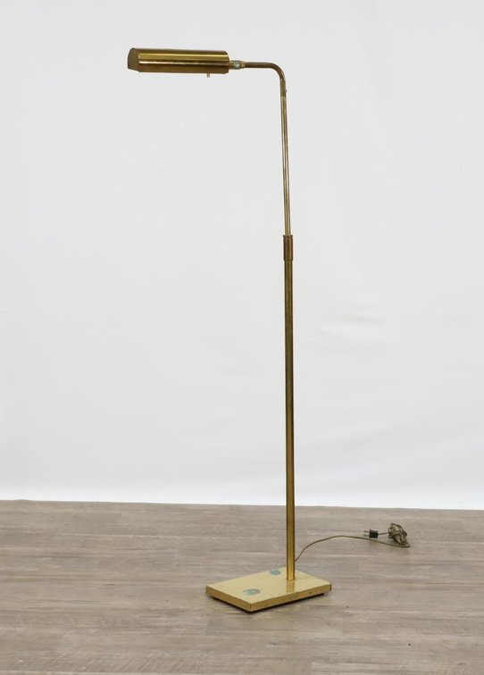 Koch &amp; Lowy Brass Adjustable Floor Lamp