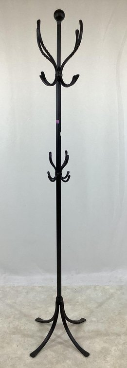 Wrought Iron Coat Rack