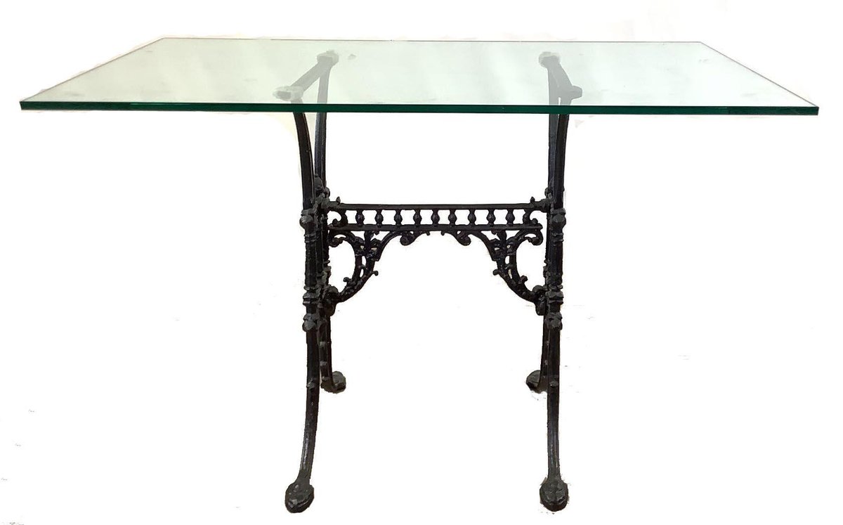 Glass Top Dining Table