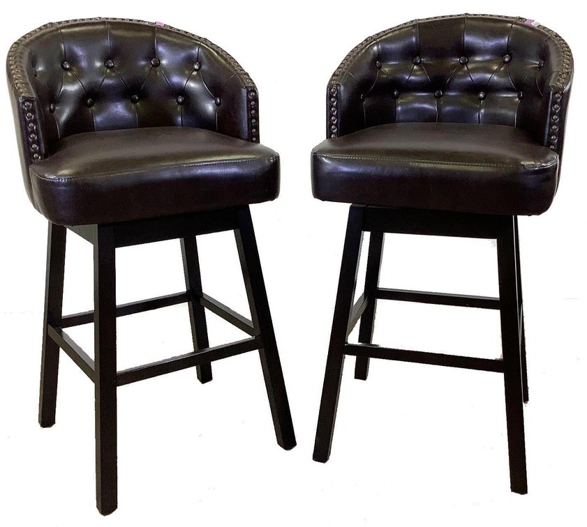 Pair of Swivel Barstools