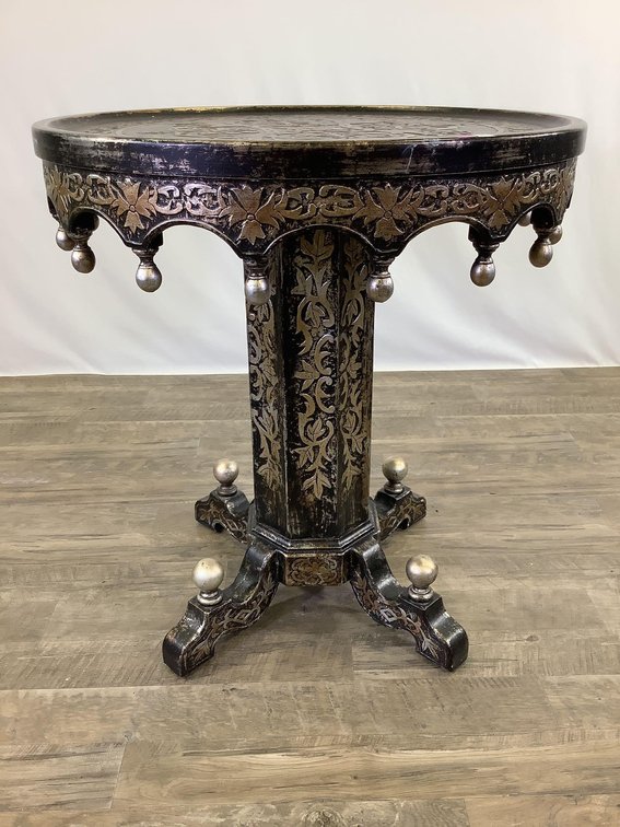 Antiqued Side Table