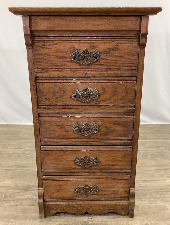 Narrow Oak Chest