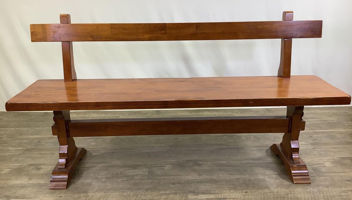 Trestle Leg Bench