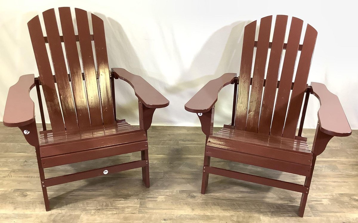 Pair of Adirondack Chairs