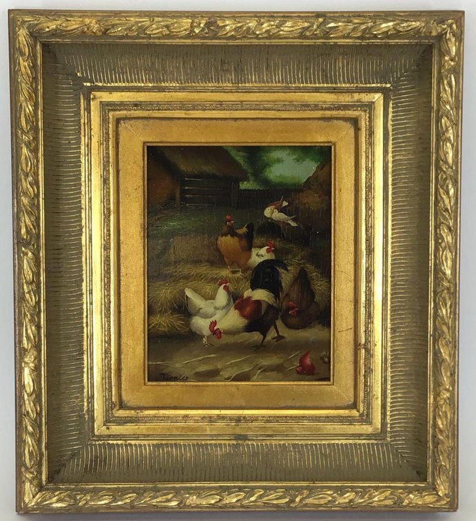 Oil on Panel (20th c)