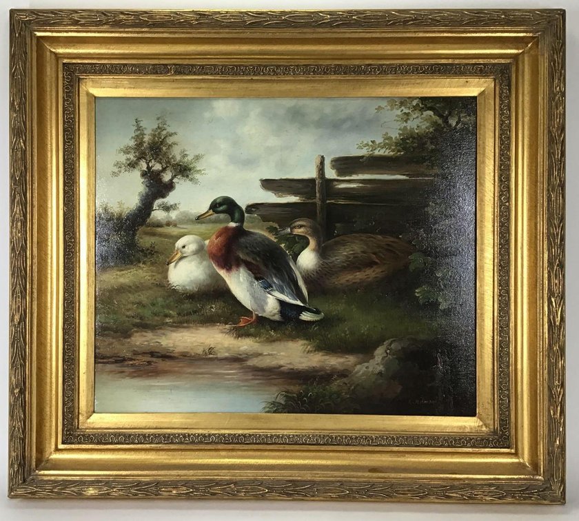 Decorative Oil on Canvas