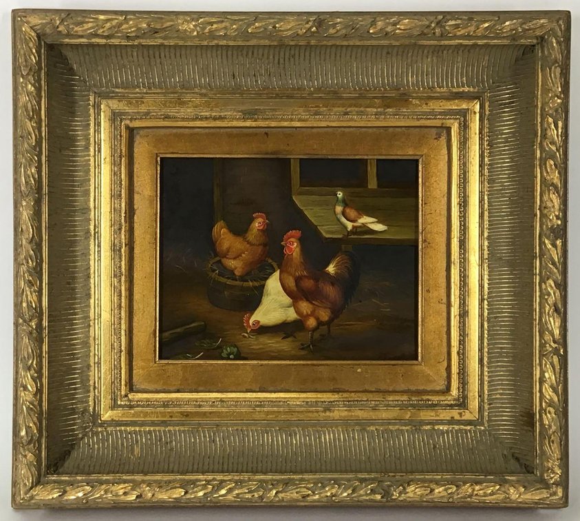 Oil on Panel (20th C)
