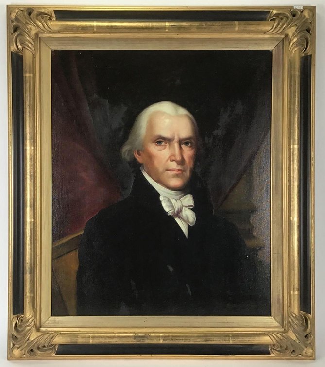 Decorative Oil on Canvas (20th c.)