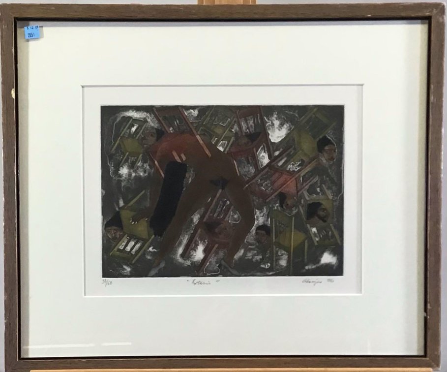 Lithograph, signed
