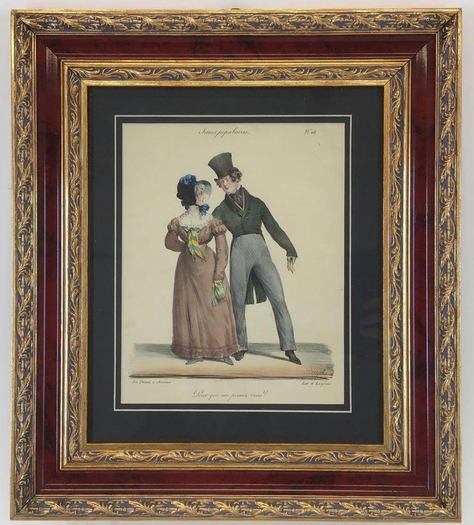 Satirical Print