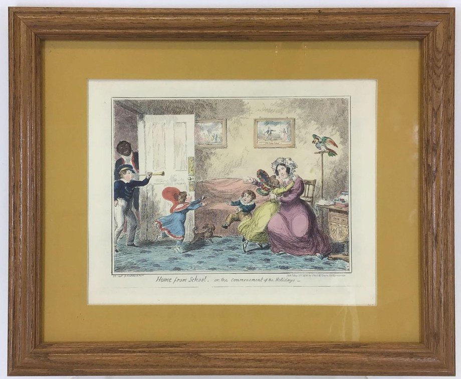 Satirical Print