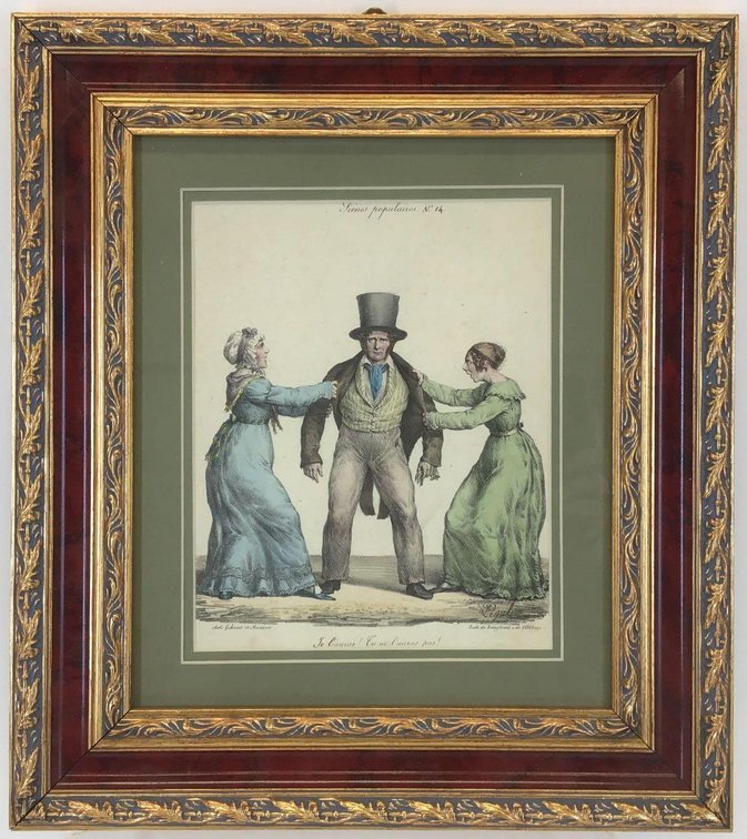 Satirical Print