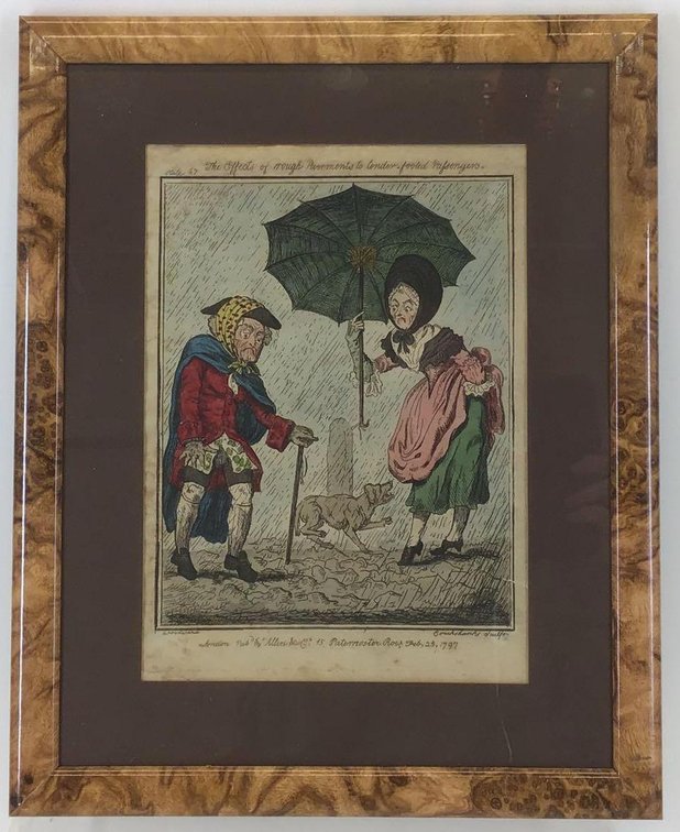 Satirical Print 