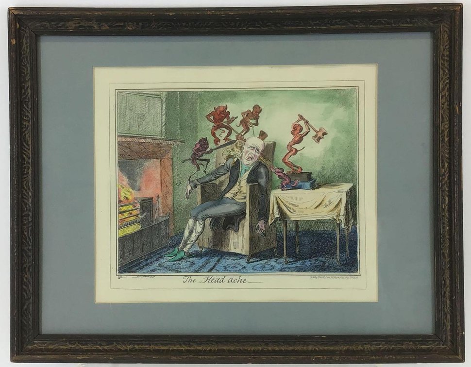 Satirical Print 