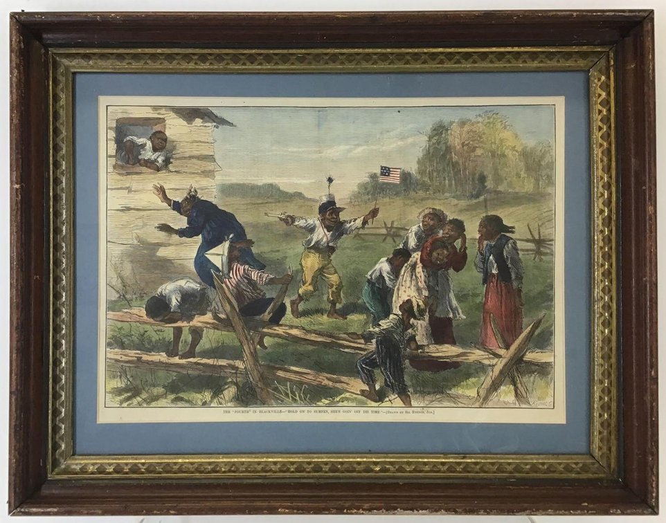 Satirical Print 
