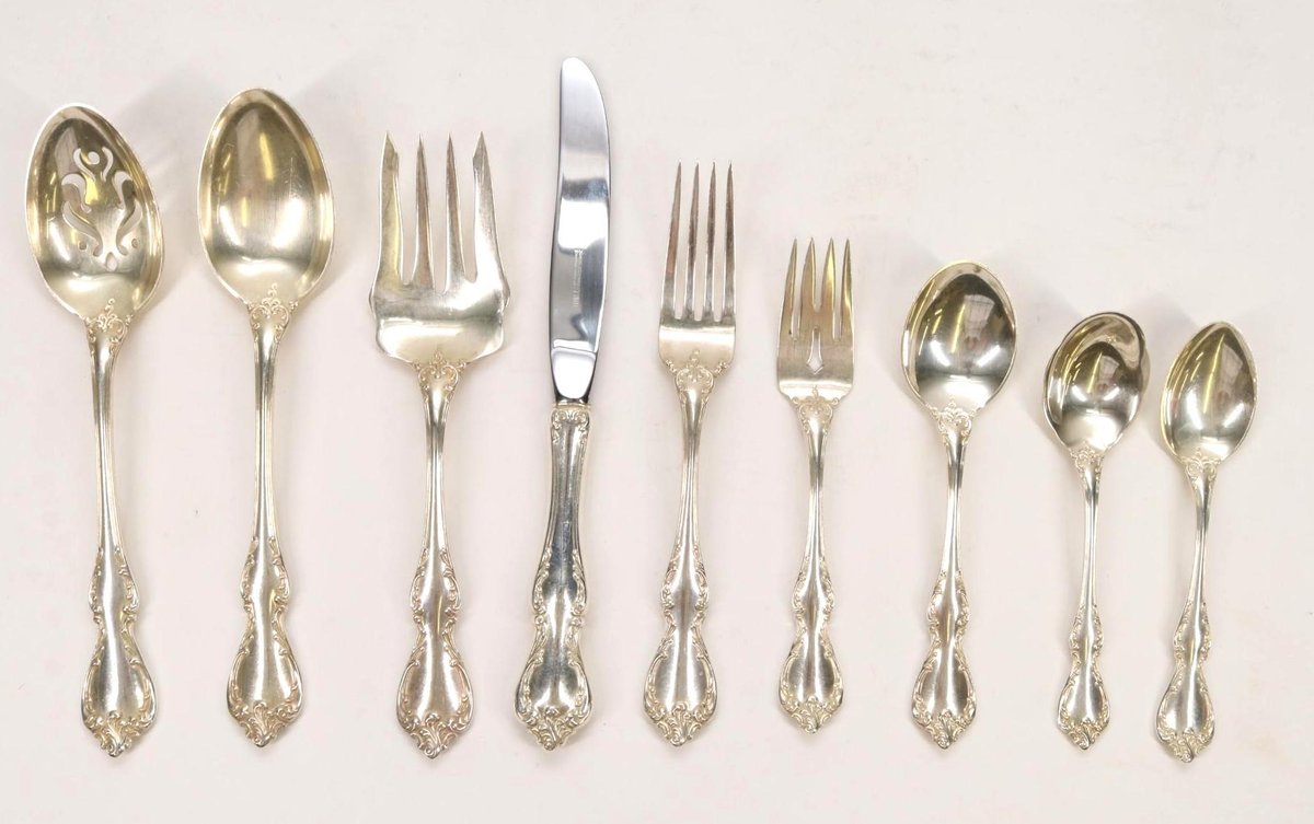 Towle Sterling Silver Flatware Service, Debussy