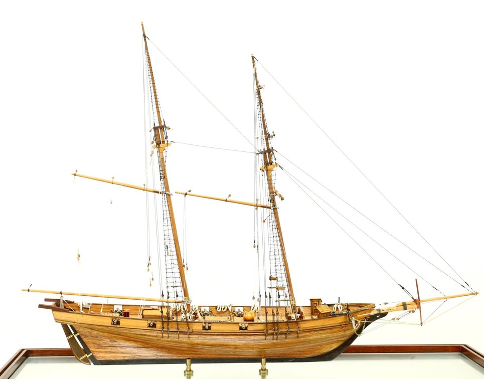 1850 Baltimore Clipper "Harvey Model Ship