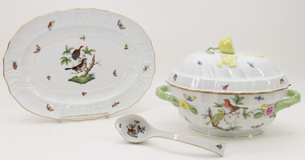 Herend Porcelain Covered Dish