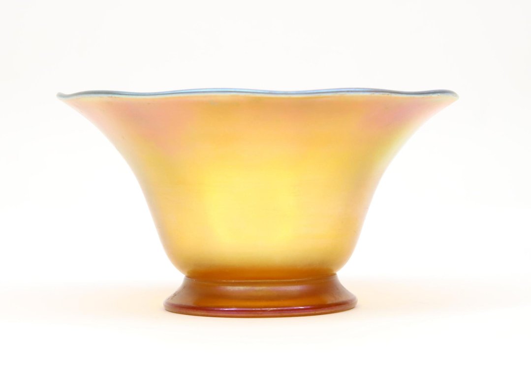  Favrile Art Glass Bowl by  Louis Comfort Tiffany