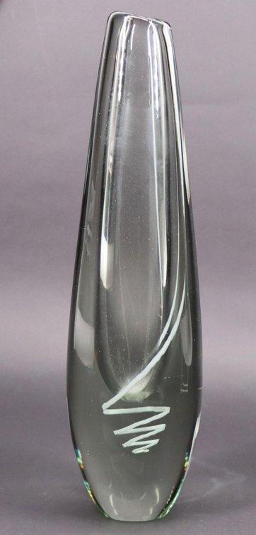 Gunnel Nyman Art Glass Vase