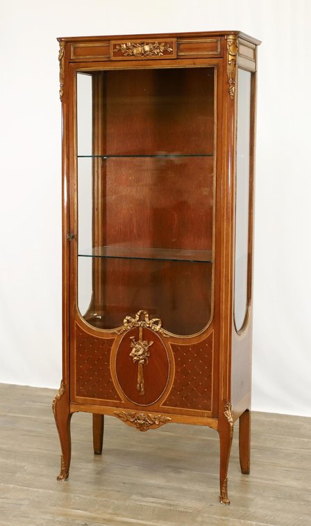 French Ormolu Mounted Vitrine