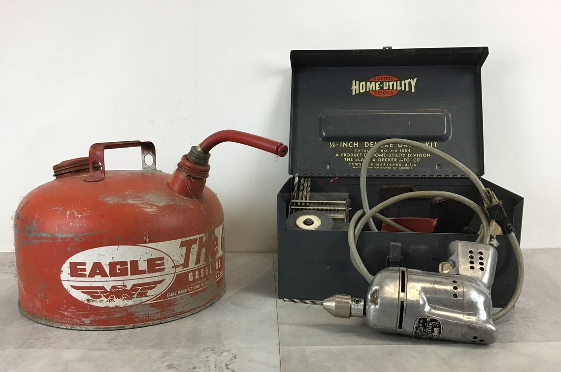 Eagle Gas Can & Drill Kit