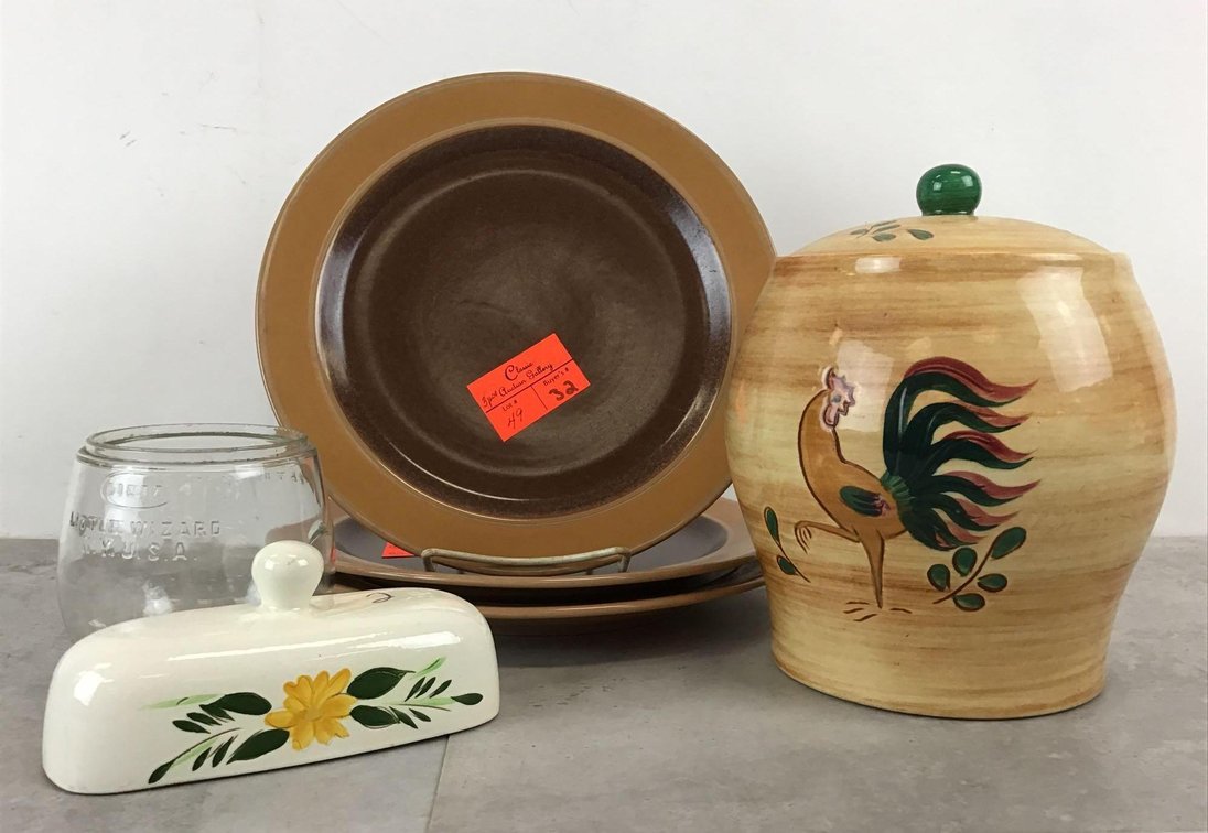 Stangl & Pennsbury Pottery & Dietz Little Wizard Base