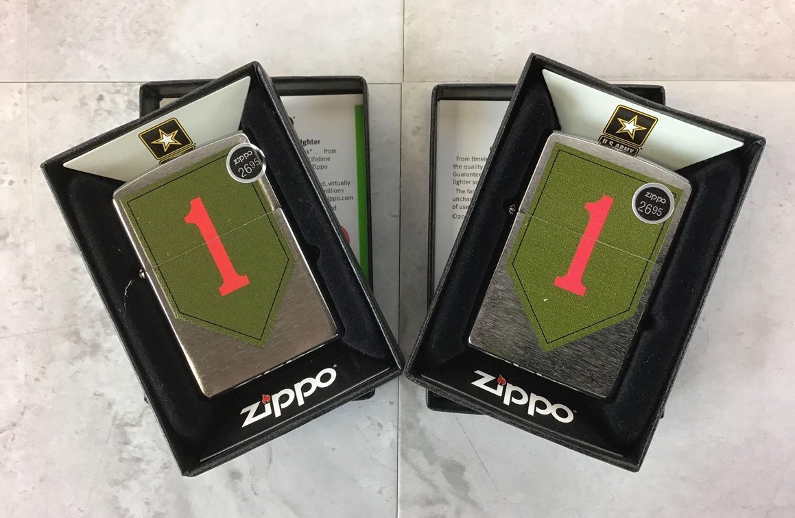 Zippo U.S. Army Lighters