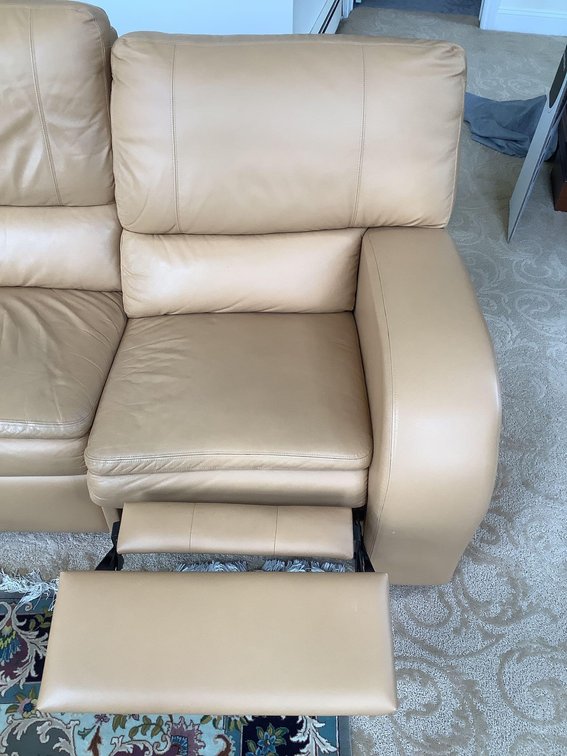 Image for Leather Sectional Sofa