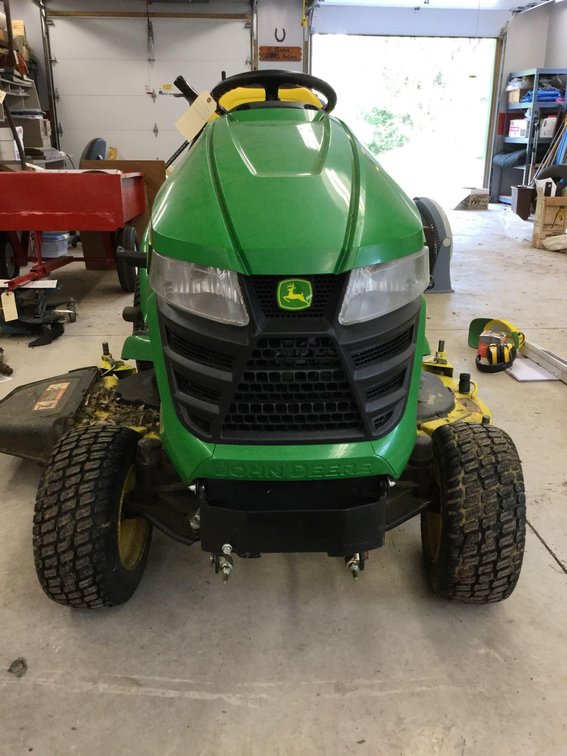 Image for Alderfer Online - Quakertown, PA: 5-16-19 | Featuring John Deere Riding Mower, Leather Bar Stools, Anri Bottle Stoppers, Antique Rope Bed, Garden Statues & Much More!